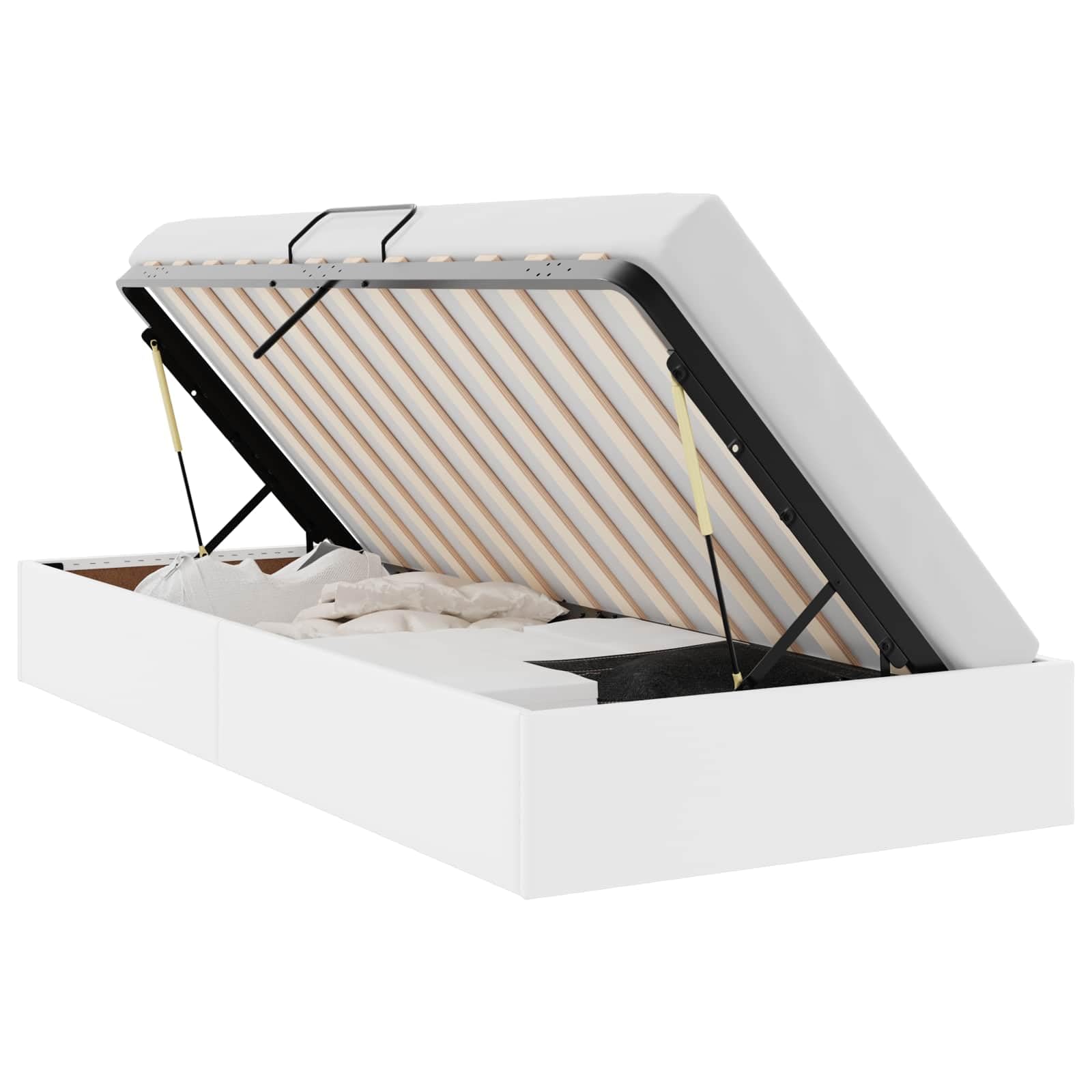 Hothingwell Ottoman Postel S Úlo⁄ištěm Bílá 90 x 200 cm