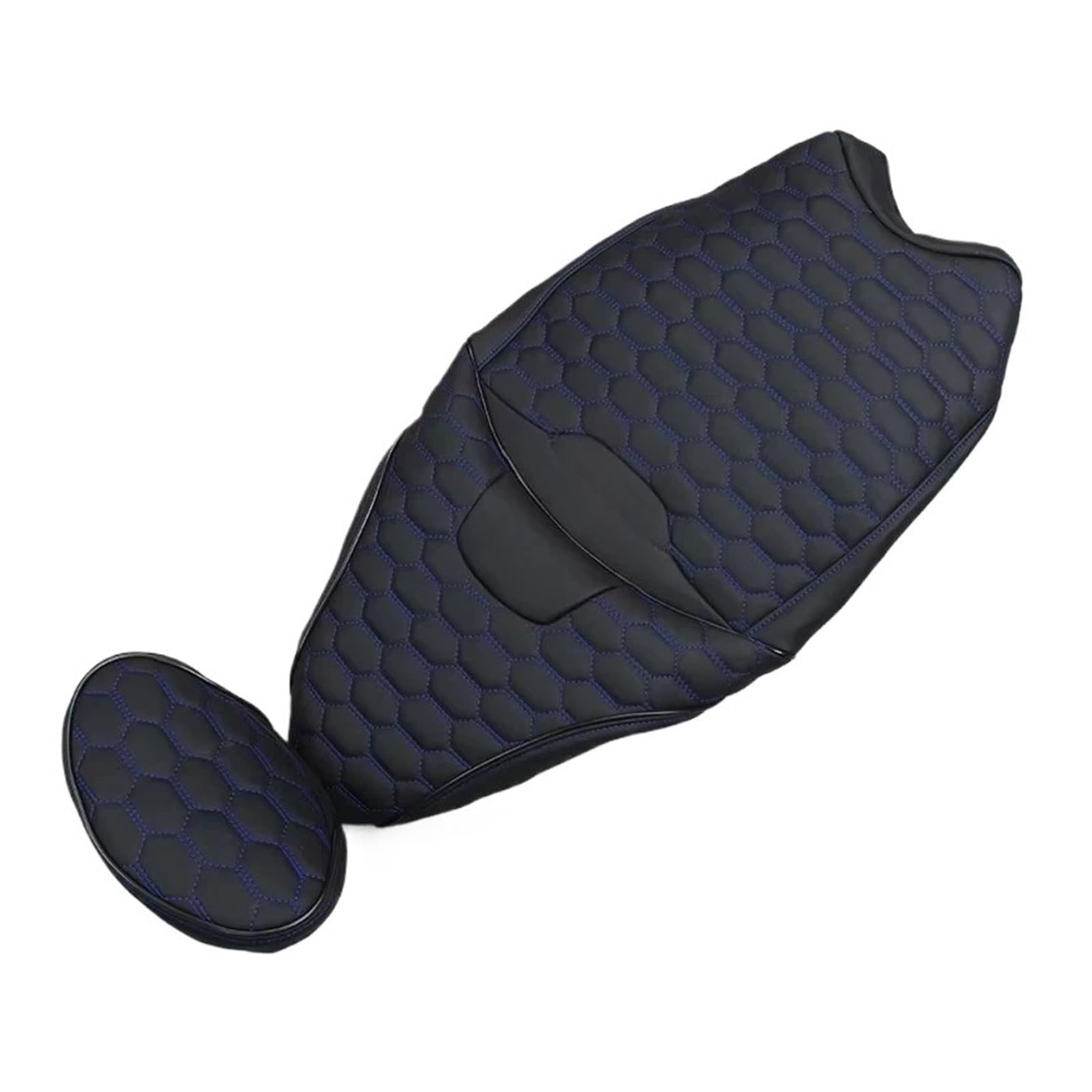 Coprisedili per moto Accessori Per moto di lusso protezione solare impermeabile antivegetativa per la fodera del cuscino sedile(Black Blue)