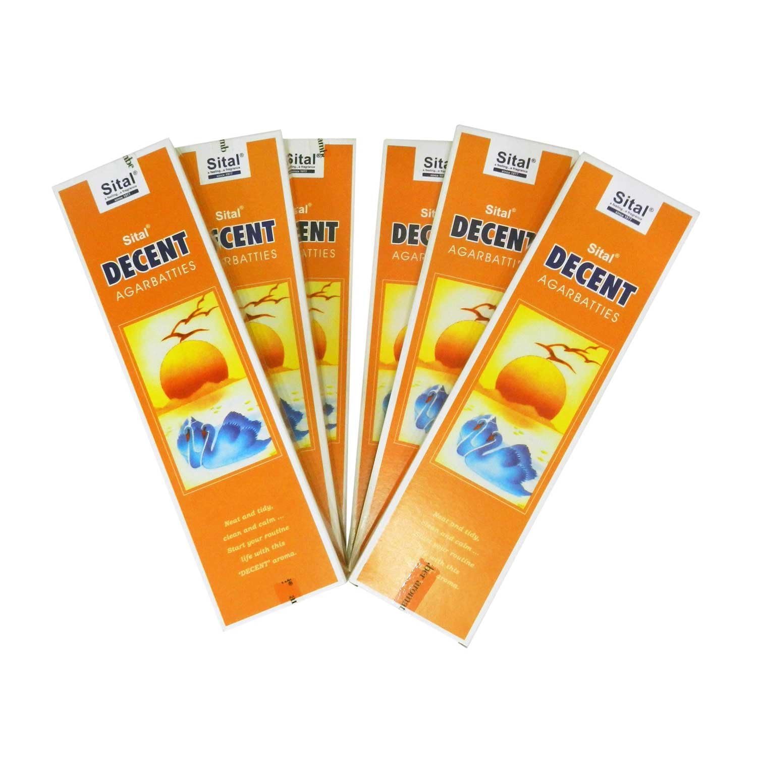 Sital Decent Agarbatti Incense Sticks (6x100g) | Intense Fruity Floral Fragrance with Enveloping Aroma | from the Makers of Ratnamala | Sital – Since 1977-image-5