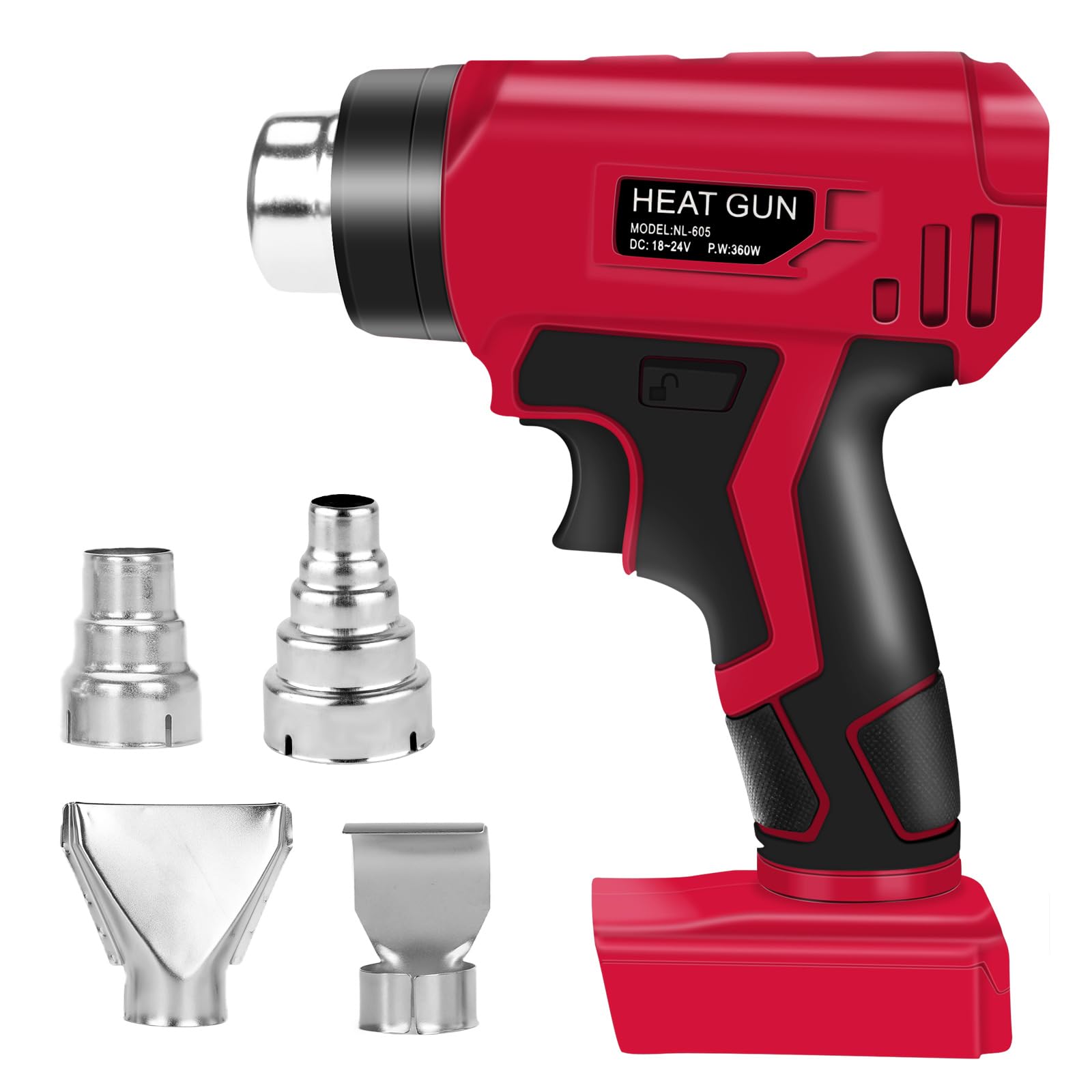 Pistolet Thermique Sans Fil Pour Batterie Milwaukee 18 V