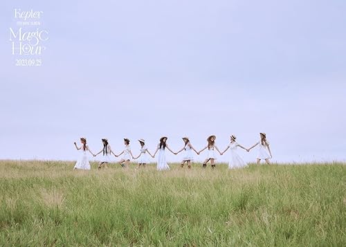 Miniatura 9 de Kep1er Magic Hour 5th Mini Album Contenido+Tarjeta Fotos+Adhesivo+Seguimiento Sellado (Conjunto Estándar (Iluminado por la Luna+Sunkissed+Amado))