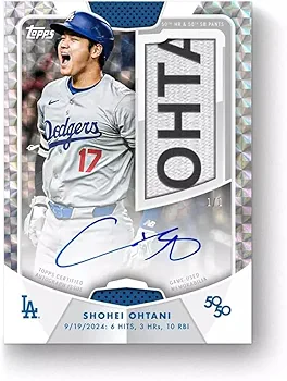 Amazon.co.jp: 2024 Topps 50/50 大谷翔平 1パック (2024 Topps