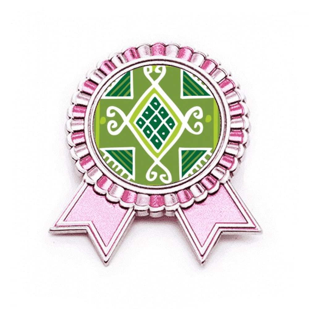 Broche totems du Mexique PineFruit en métal robuste taille M avec fermoir de sécurité - 4