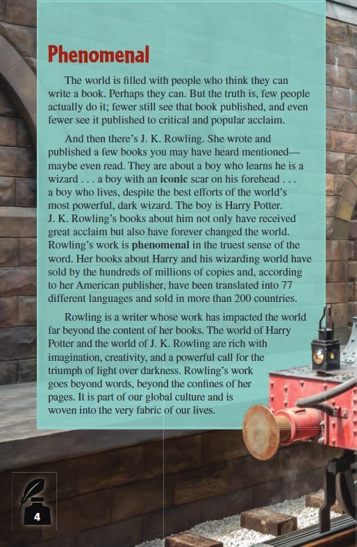 Game Changers: A Biography of J. K. Rowling (TIME(r): Informational Text) - Image 4