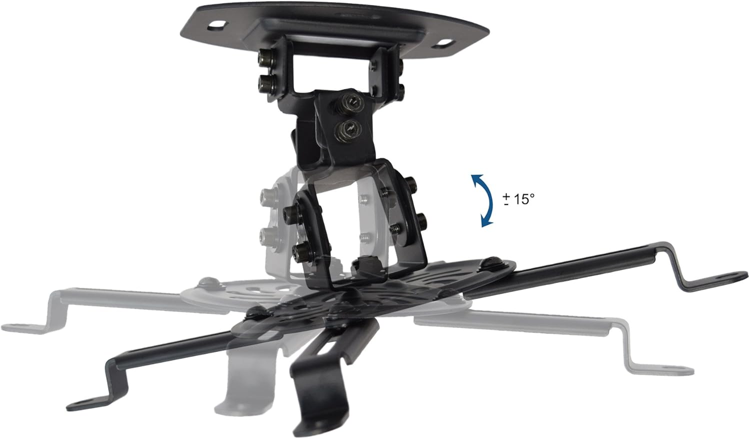VIVO Universal Adjustable Ceiling Projector, Projection Mount Extending Arms, Black, MOUNT-VP01B : Electronics