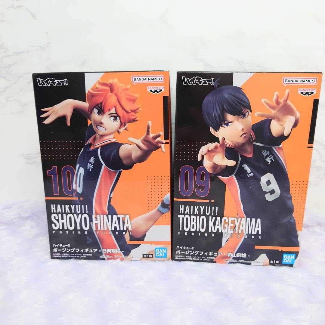 Amazon.co.jp: ハイキュー!! ポージングフィギュア 日向翔陽 影山飛雄