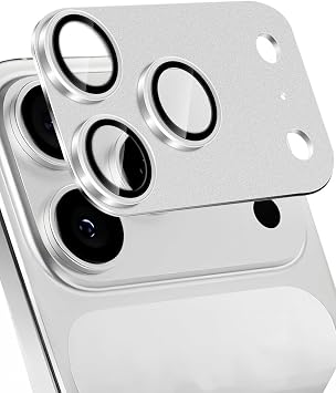 Apple iPhone 17 Pro Max ile Uyumlu Kamera Lens Koruyucu, Metal  erceveli, G m  17pro-max-kameralenstamkapatan