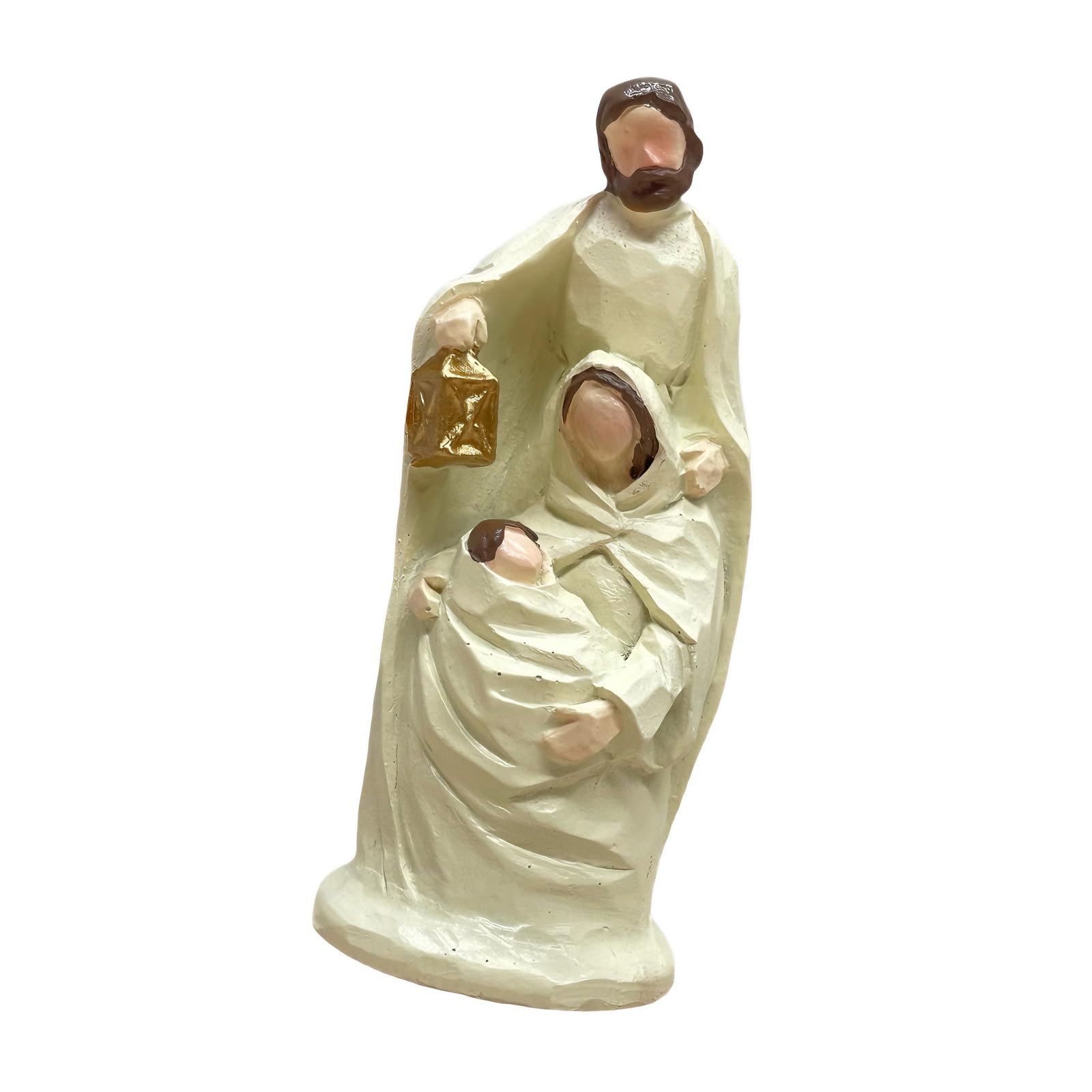 Sculpture de la Sainte Famille en résine, le cadeau idéal pour les fêtes