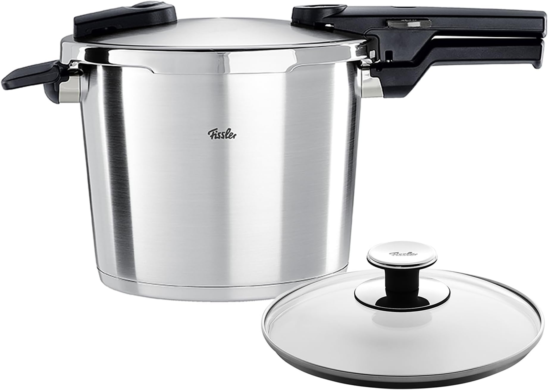 Vitaquick Premium Pressure Cooker Set, 6.3 Quart & Glass Lid