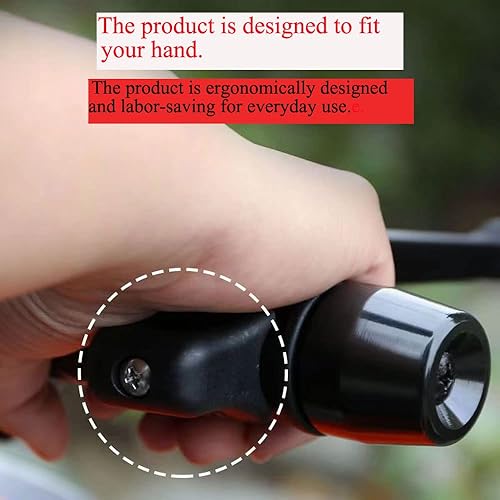 Miniatura 3 de Paquete de 2 unidades de bloqueo de control del acelerador de asistencia de crucero, agarre ergonómico, controlador universal montado en abrazadera