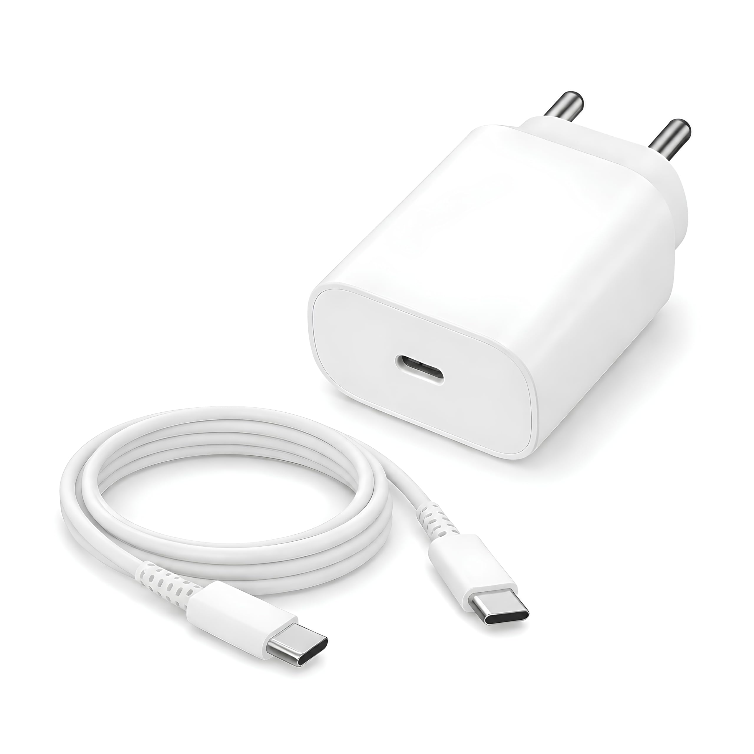 25W Charger for Samsung with Type C Cable | Super Fast Charging for Galaxy S26/S25 Ultra, S24 FE, A56/A36, M15/M17/M55 5G, F15/F55/Z Fold & S/A/M/F/Z Series - BIS Certified