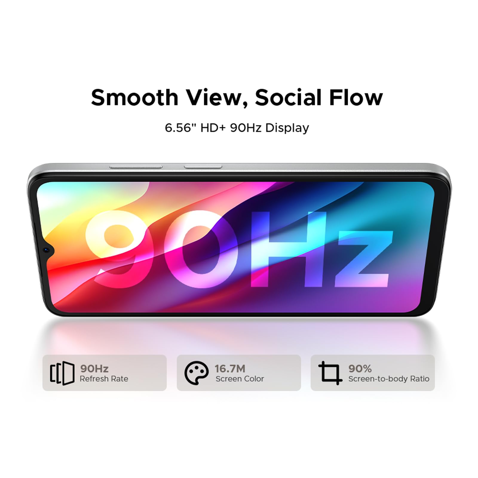 DOOGEE Note 56 cep telefonu Android 16, pil 6150 mAh silikon anot