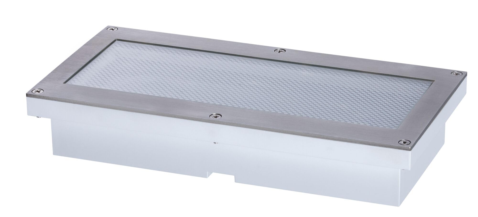 Paulmann 94239 Solar Bodeneinbauleuchte Aron LED Außenleuchte eckig incl. 1x1,5 Watt Schwarz Edelstahl, Kunststoff 3000 K Warmweiß