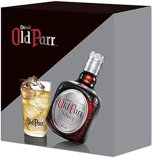【Amazon.co.jp限定】 【ギフトにもおすすめ】オールドパー シルバー グラス付ギフトセット [ ウイスキー イギリス 750ml ] [ギフトBox入り]