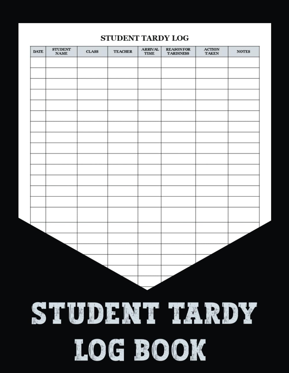 Student Tardy Log Book: Record each student's tardiness with date, time ...