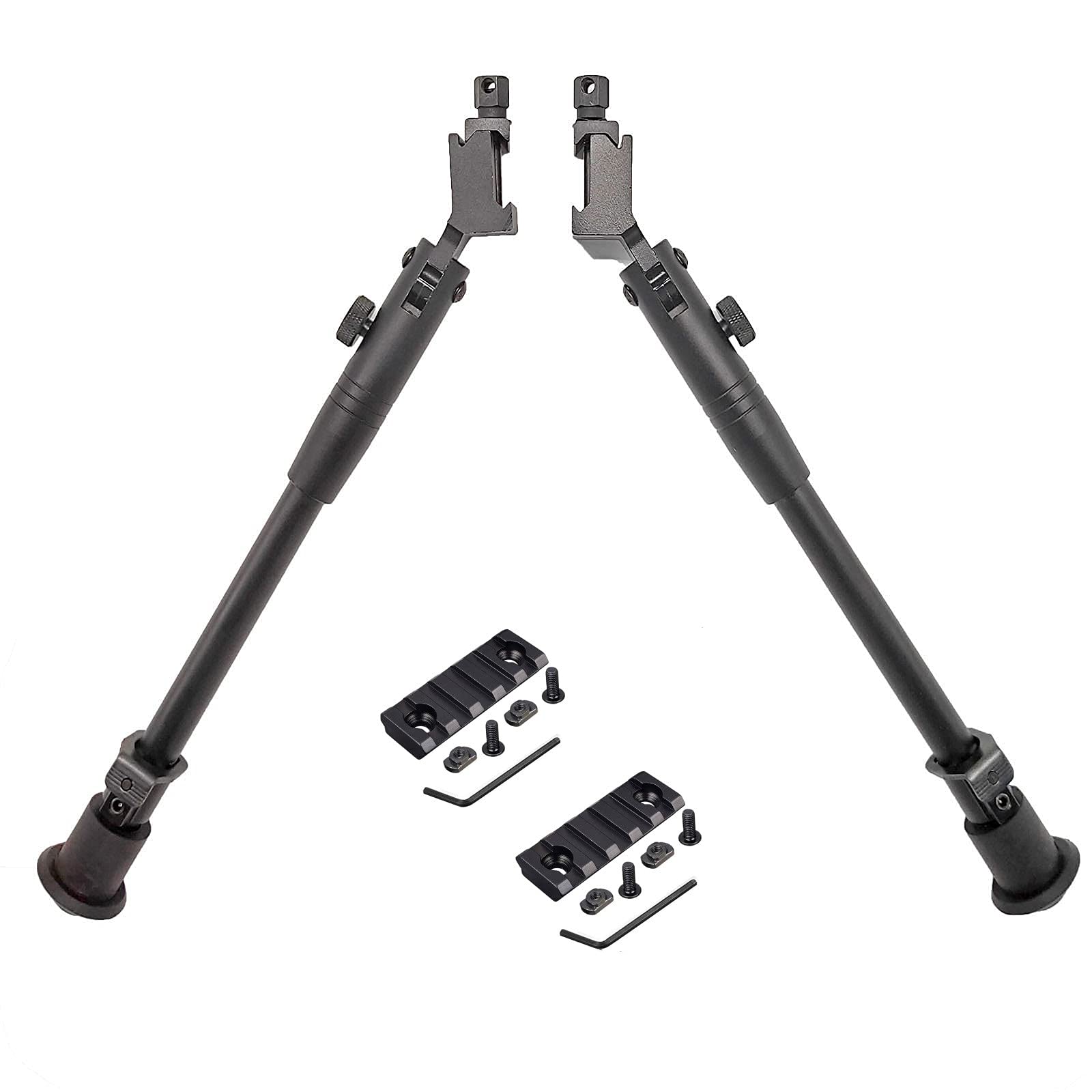 Tactical Side Mounted Bipod 9″-12″ Adjustable for Breakbarrels/Underlevers Air Rifles with Picatinny Rails
