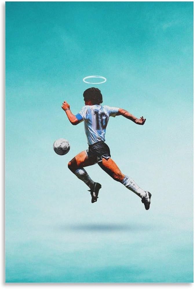 Amazon.co.jp: ディエゴマラドーナアートパネルポスタープロサッカー