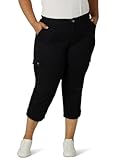 Women&apos;s Plus Size Ultra Lux Comfort with Flex-to-go Cargo Capri Pant