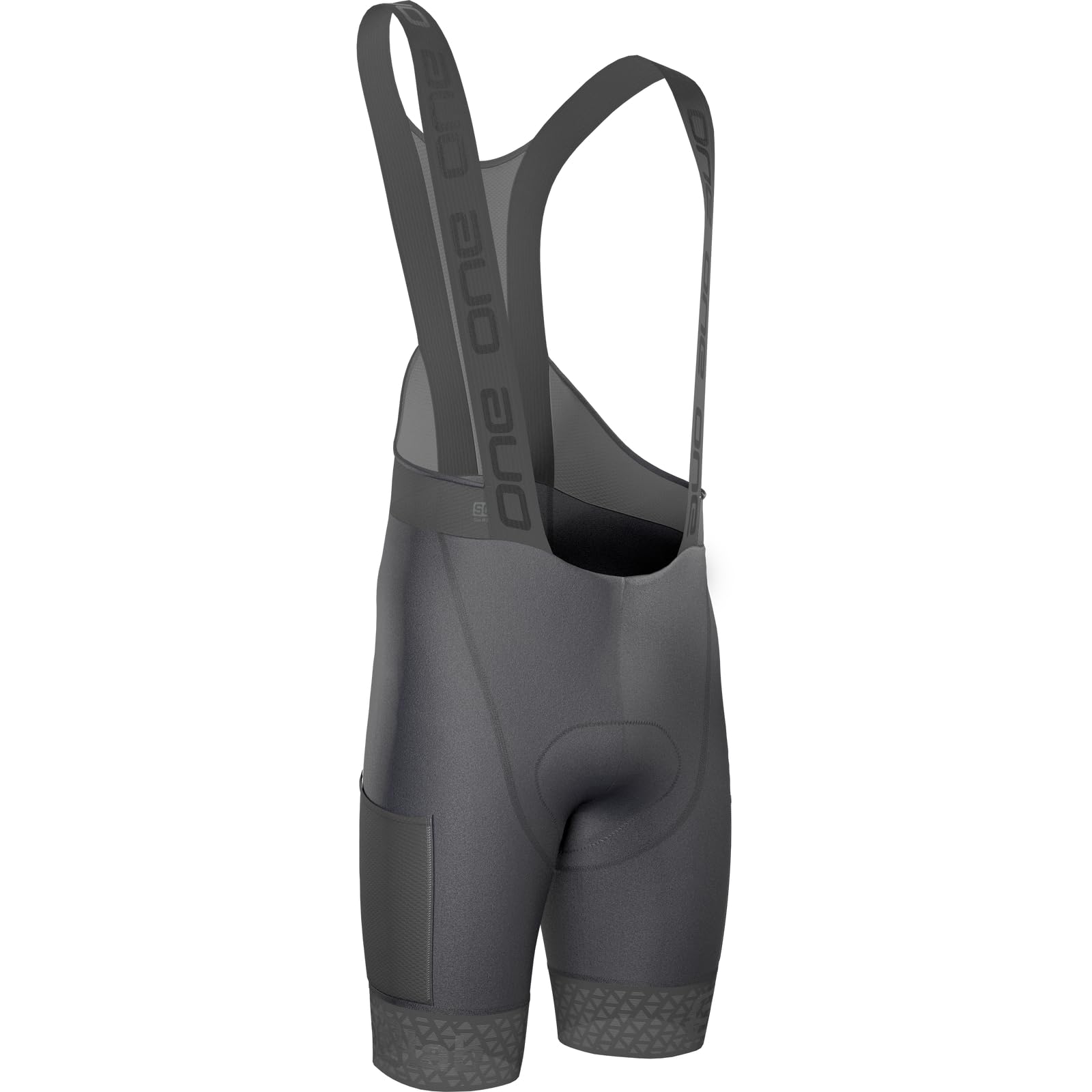 SQlab Bibshorts ONE14, Unisex Radhose, Radlerhose in schwarz für Gravelbike, Bibshorts mit Trägern, in verschiedenen Größen