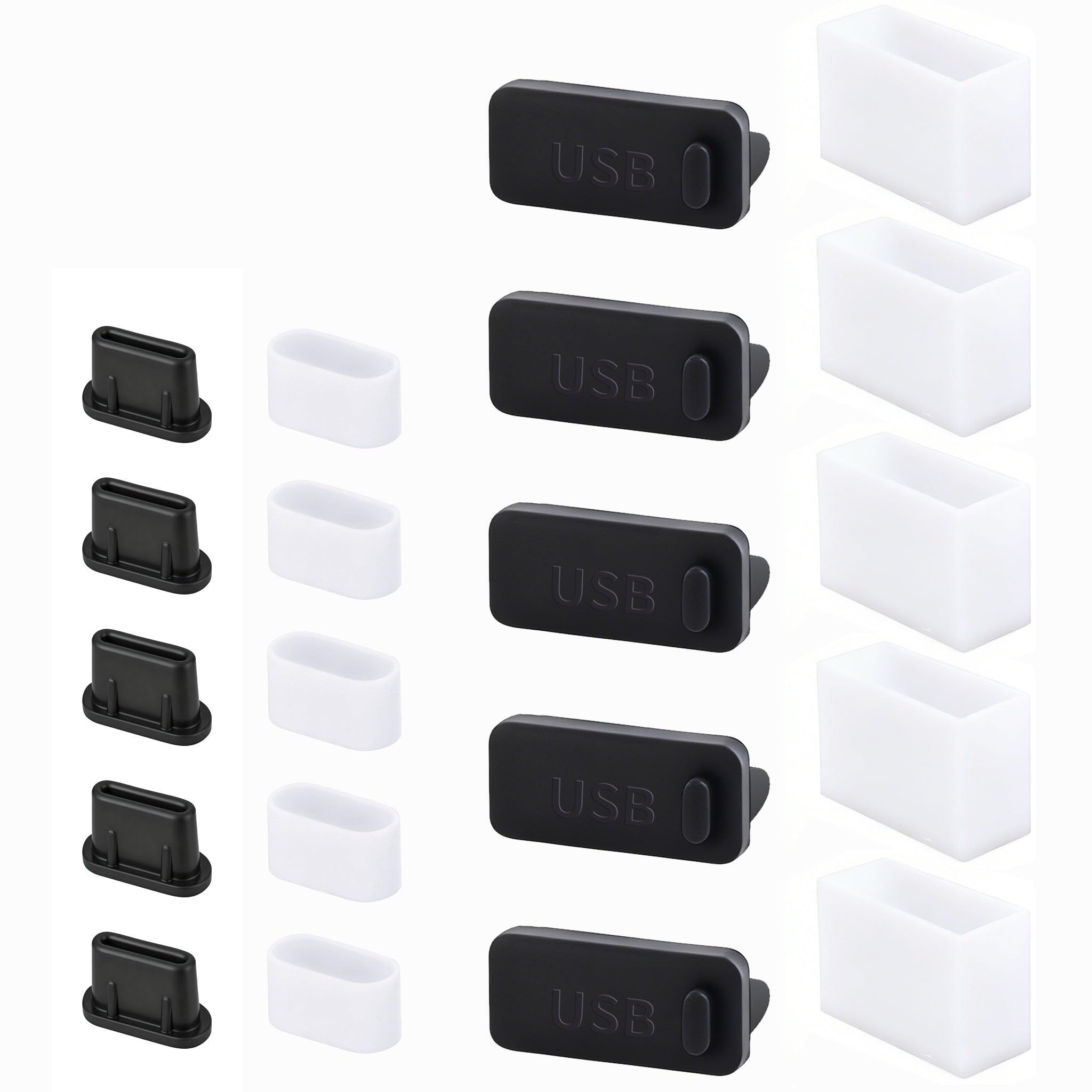 Amazon | VSuRing USB Type-C USB Type-A コネクタ防塵保護カバー