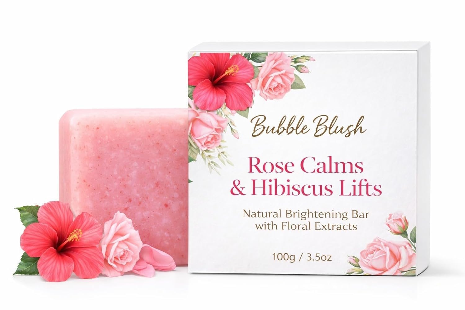 Rose Ritual Handmade Soap Bar with Rose Powder, Hibiscus & Pink French Clay | Cold Process Bathing Bar for Face & Body | G... - Review, Price and Buying Guide
