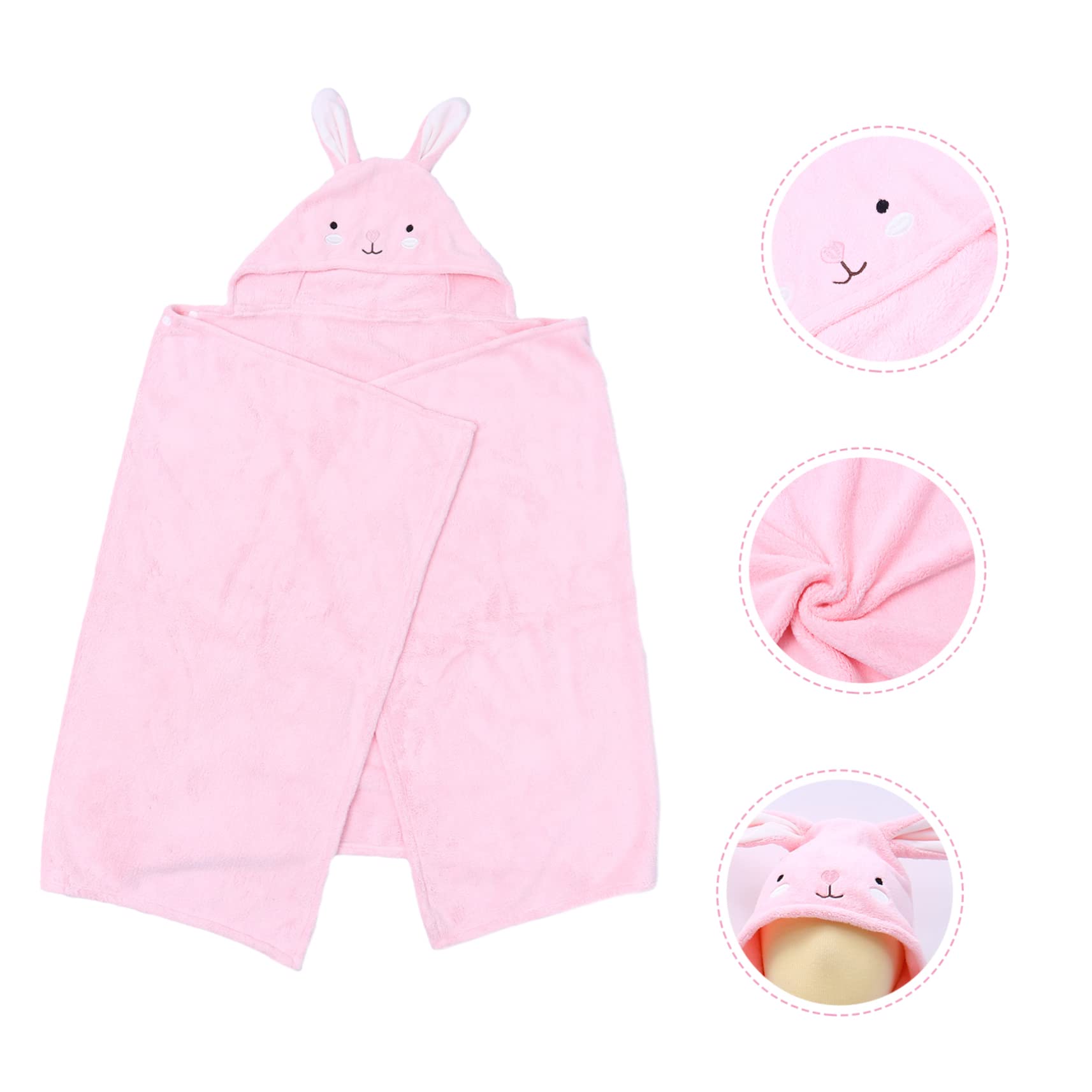 Toalla De Baño Capucha Edredón Envolvente para Recién Nacidos Diseño De y Duradera