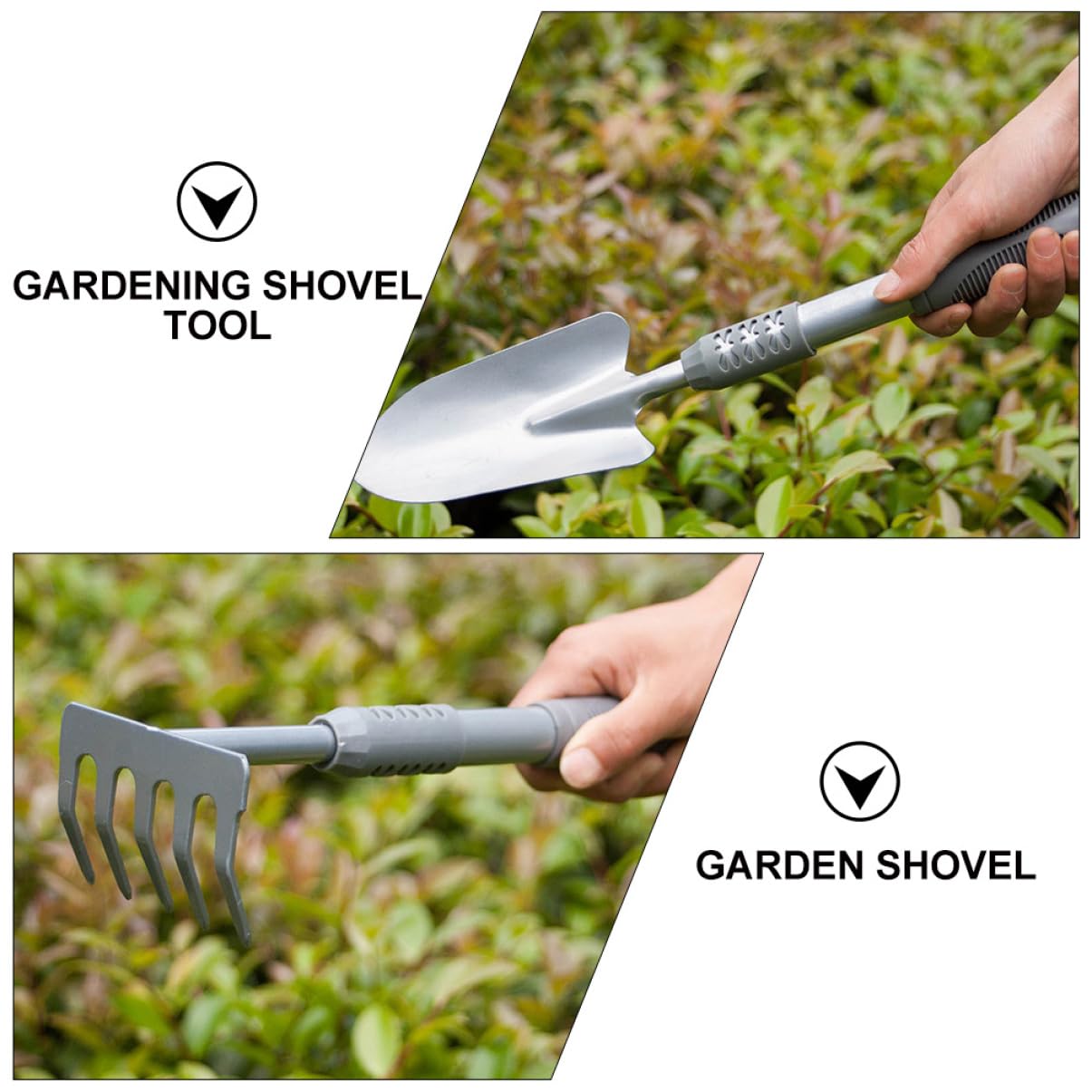 Milisten 1 Satz Gartenwerkzeug Set Teiliges Set mit Ergonomischem Griff Robustem für Graben und Pflanzen Blumenläden Rostfrei und Langlebig