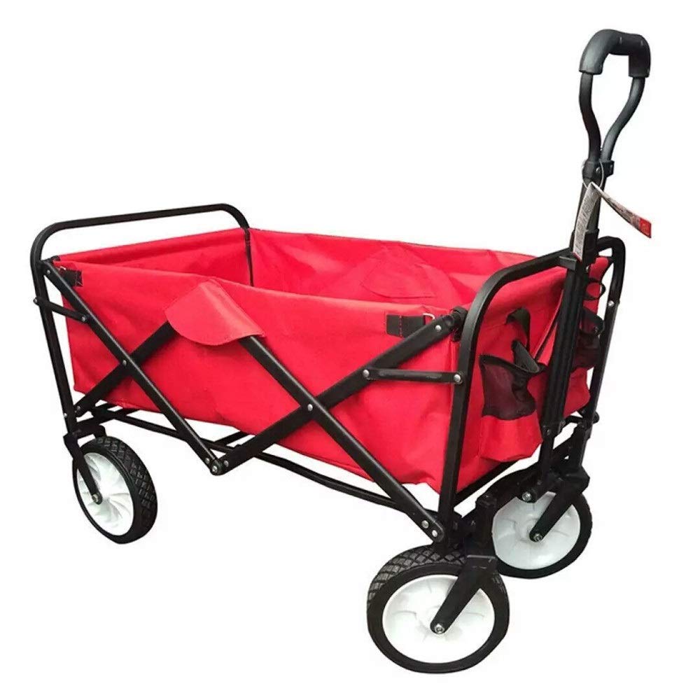 Carro Plegable portátil, Carrito de Camping Plegable, Carrito de jardín, Carrito Plegable, Resistente