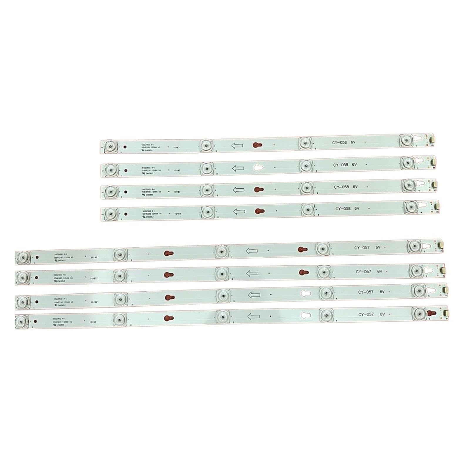 Tira de retroiluminación LED for 55UD6216, 55UD6236, 55UD6206, 55UD6206W, 55UC6406, 55S405, 55S403, 55S401, U55P6006 y 55UC6426(2set For 2 TV)