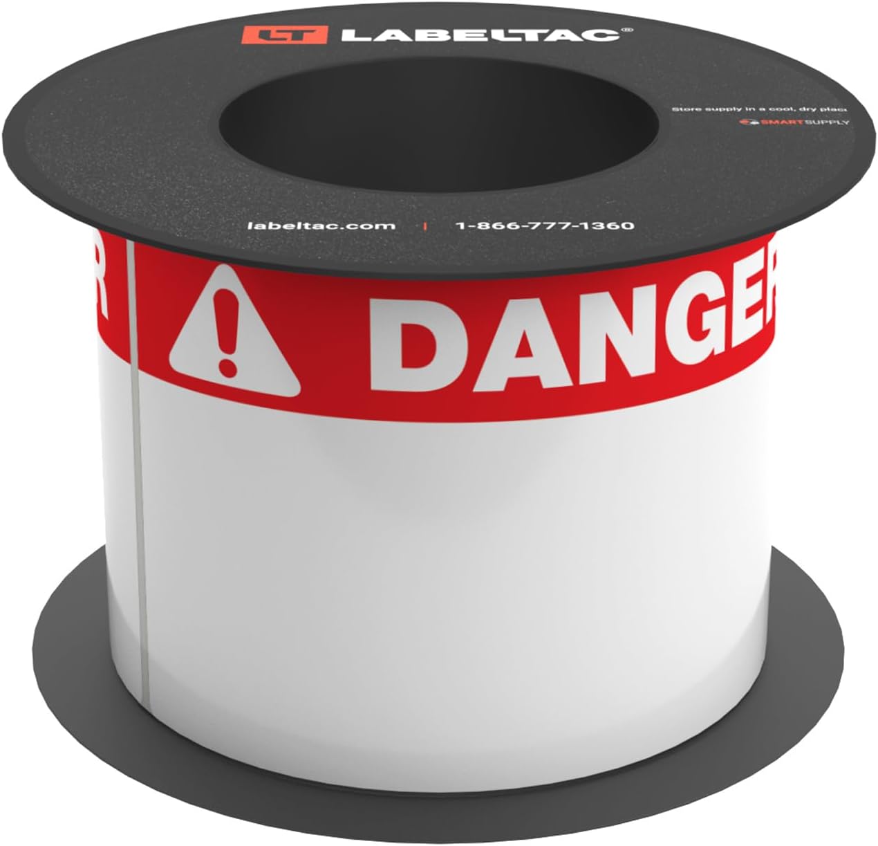LT9 Die-Cut Danger OSHA Header Roll - 4" x 6" [200 Labels]