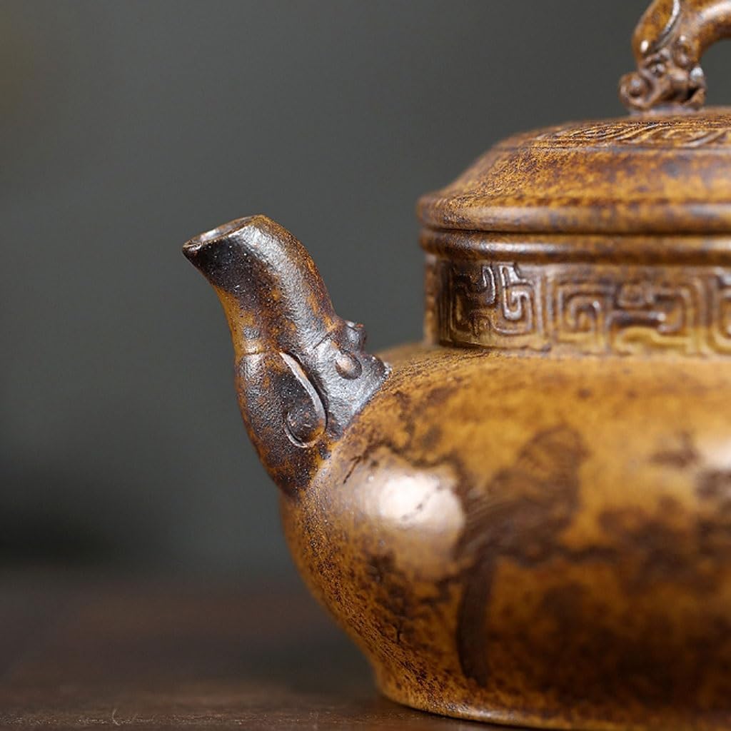 Tetera Juego De Té De Kung Fu Retro Con Tetera Hecha A Mano Creativa Tetera para Infusor
