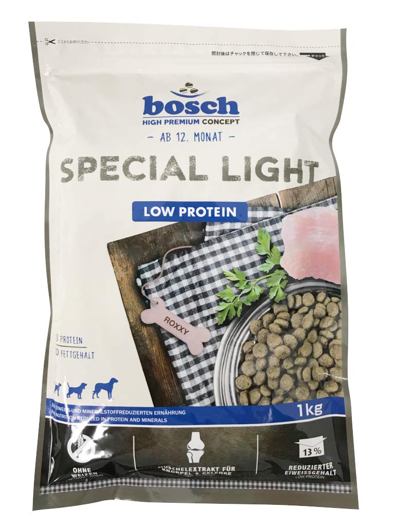 bosch ハイプレミアムSPECIAL LIGHT 低タンパク質　12.5㎏ Amazon.co.jp: ボッシュ bosch ライト 1歳以上 体重過多