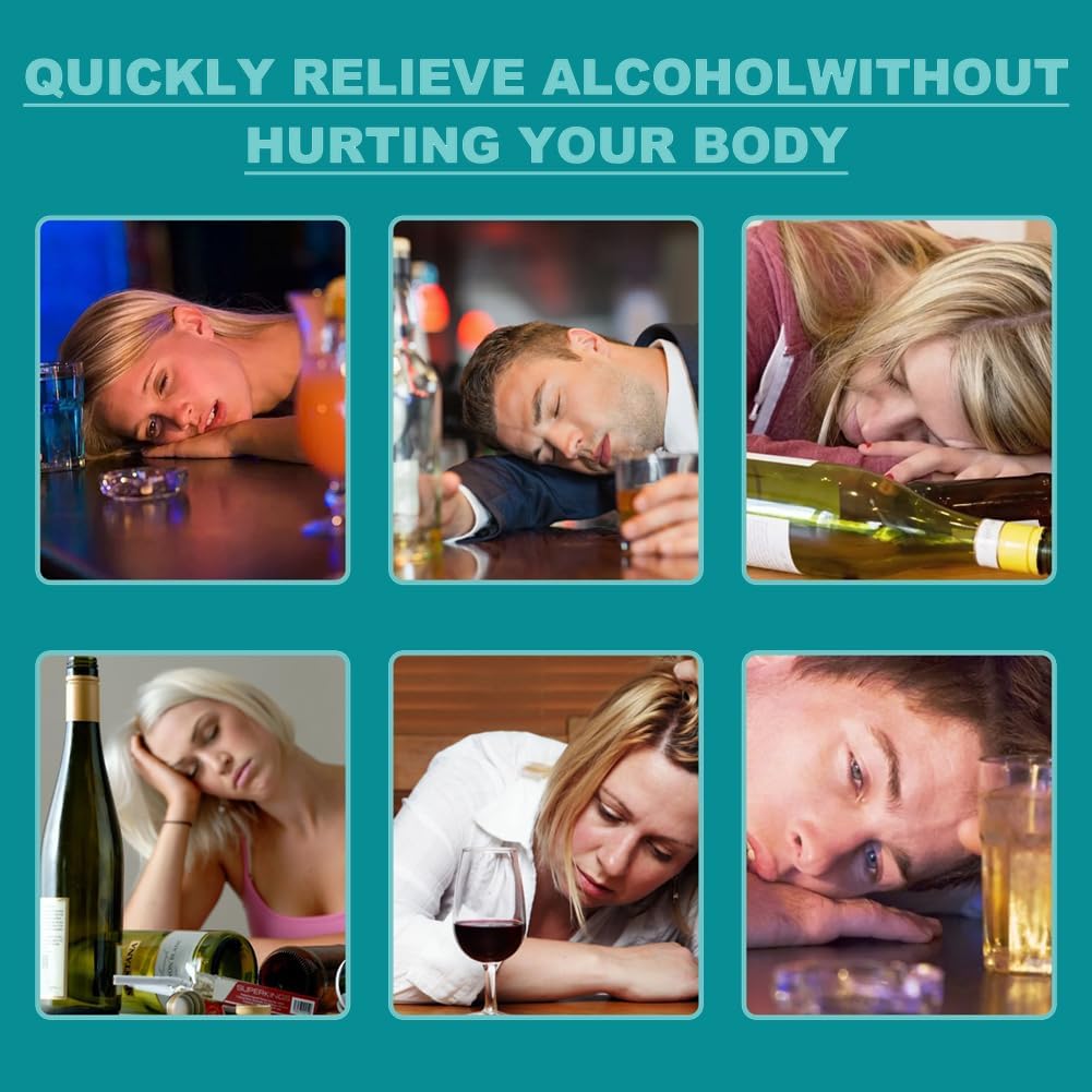 Glame Anti Alcohol Bracelet, Anti Alcohol Magnetic Bracelet Women & Men, Helps Reduce the Urge to Drink, Relieve Anxiety and Stress