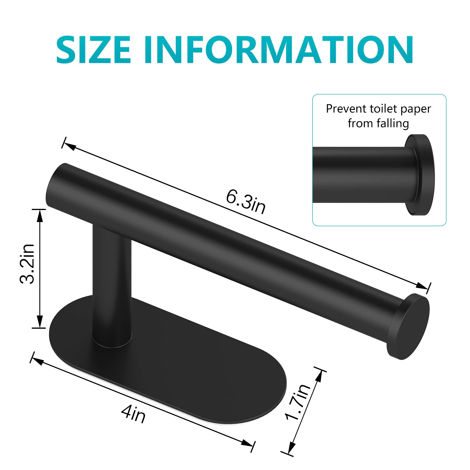 Porte-Rouleau Toilette Murale En Acier Inoxydable - Avec Couvercle Silencieux Et Stockage