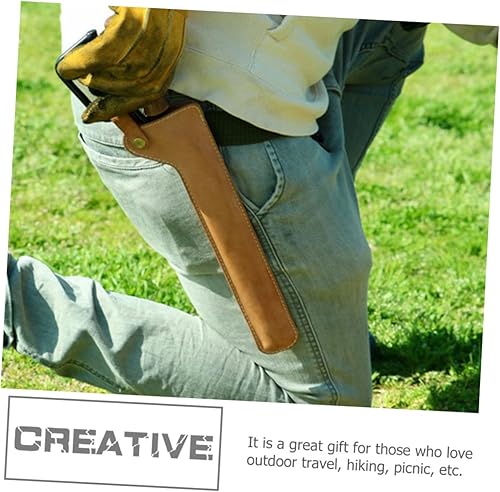 Miniatura 6 de GANAZONO Funda protectora de cuero para pókers, herramientas de parrilla para parrilla al aire libre, funda de cuero, cubierta de herramientas de