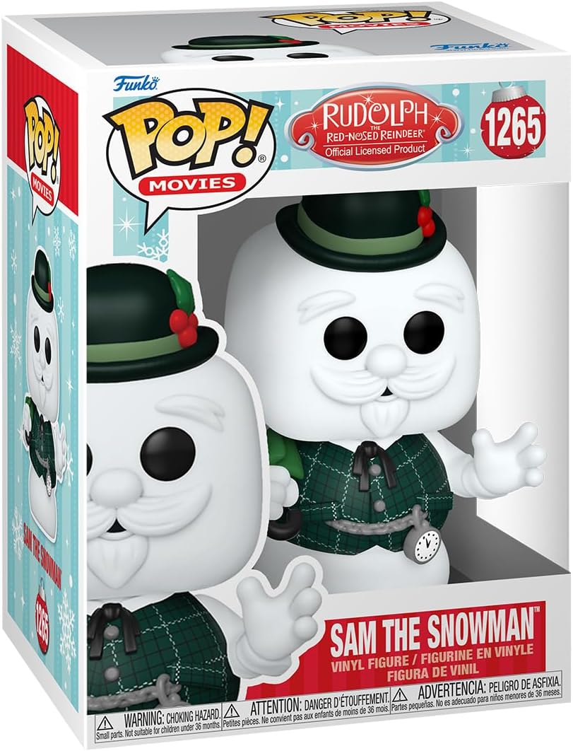 Funko POP! Movies: Rudolph - Sam The Snowman - Rudolph The Red-Nosed Reindeer - Collectable Vinyl Figure - Gift Idea - Official Merchandise - for Kids & Adults - Movies Fans