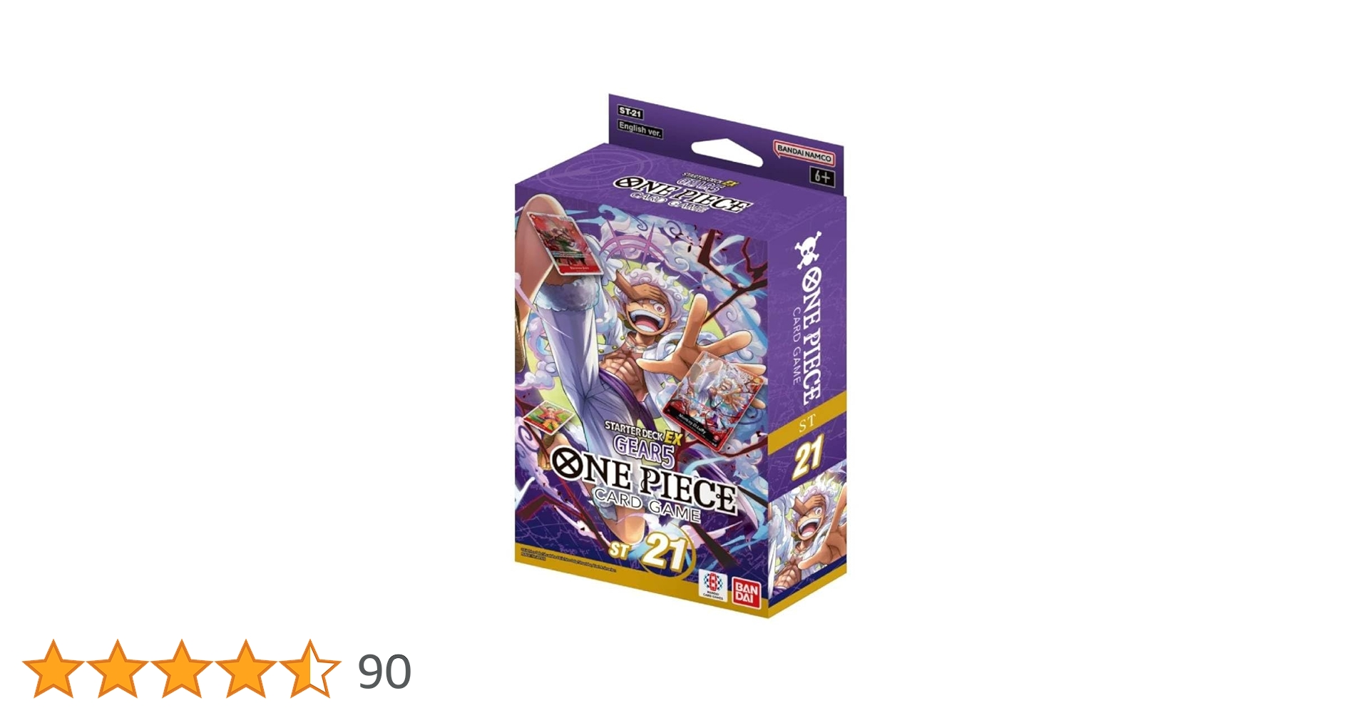 Amazon.co.jp: ワンピース TCGスターターデッキEX:ギア5(ST21)-カード