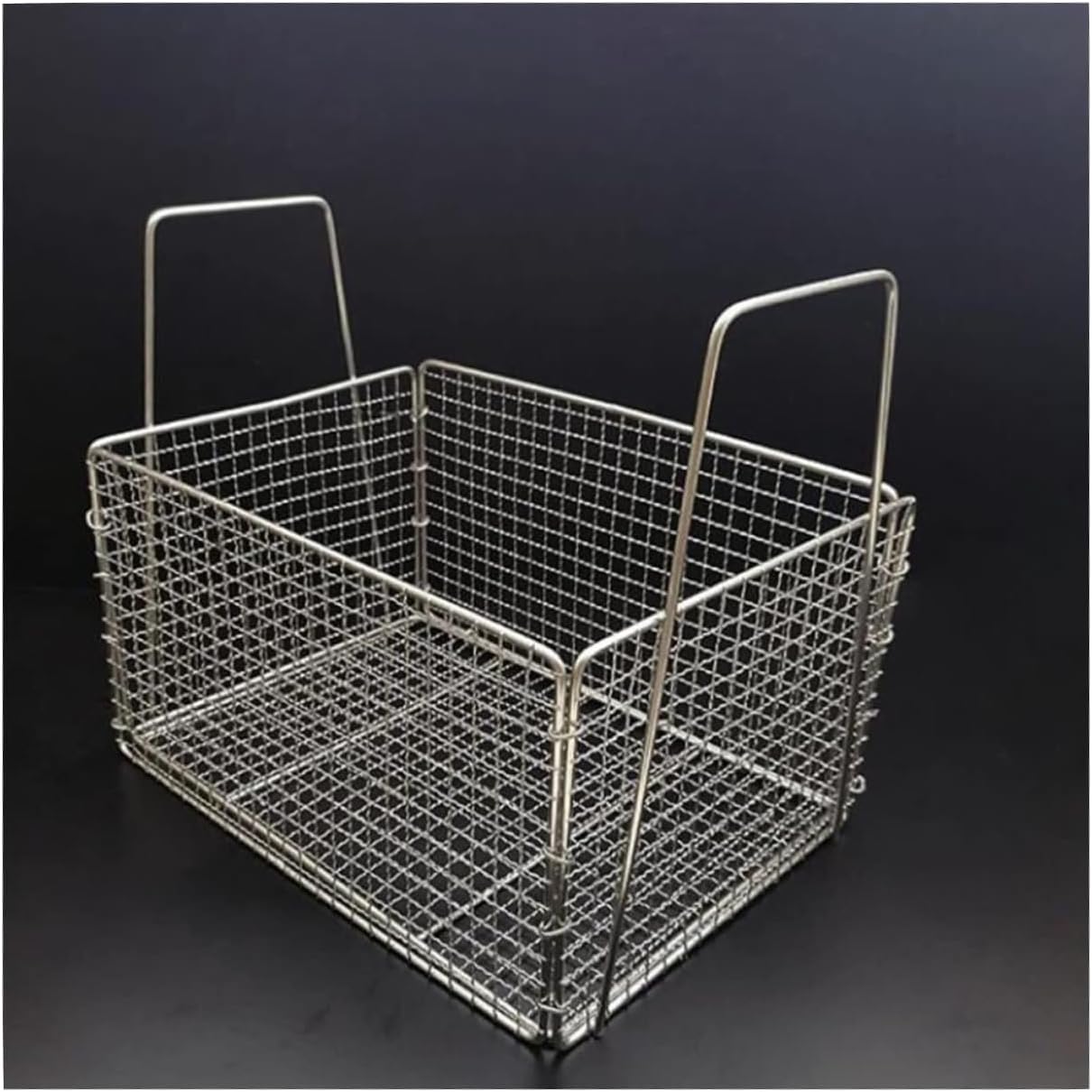 Commercial Fryer Basket Fry Basket Compact Oil Drain Strainer Cooking Kitchen Tool Kitchen Cooking Tool