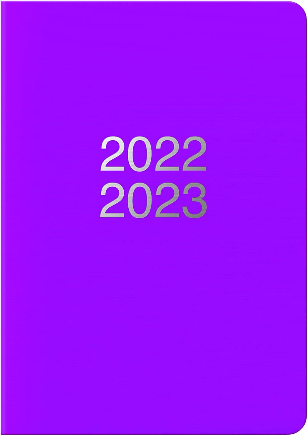 Letts of London A5 Dazzle Week to View 22.23 Academic Diary - Purple