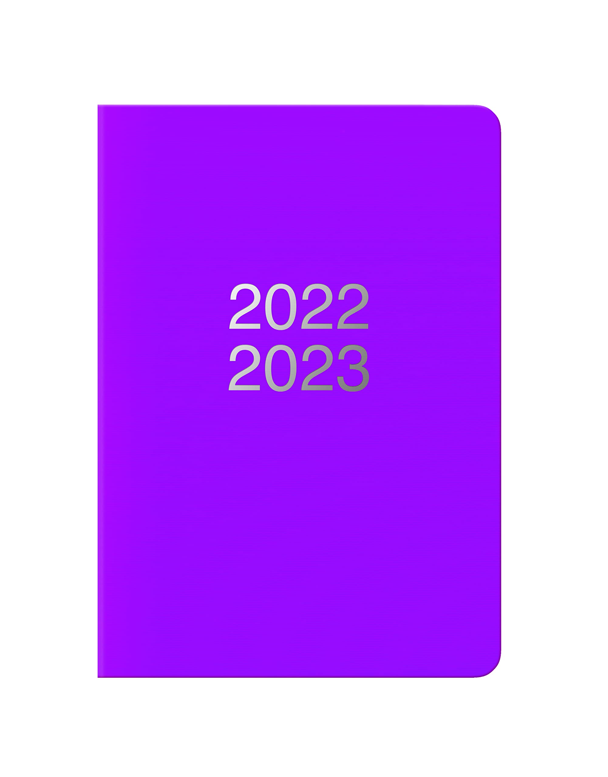 Letts of London A5 Dazzle Week to View 22.23 Academic Diary - Purple