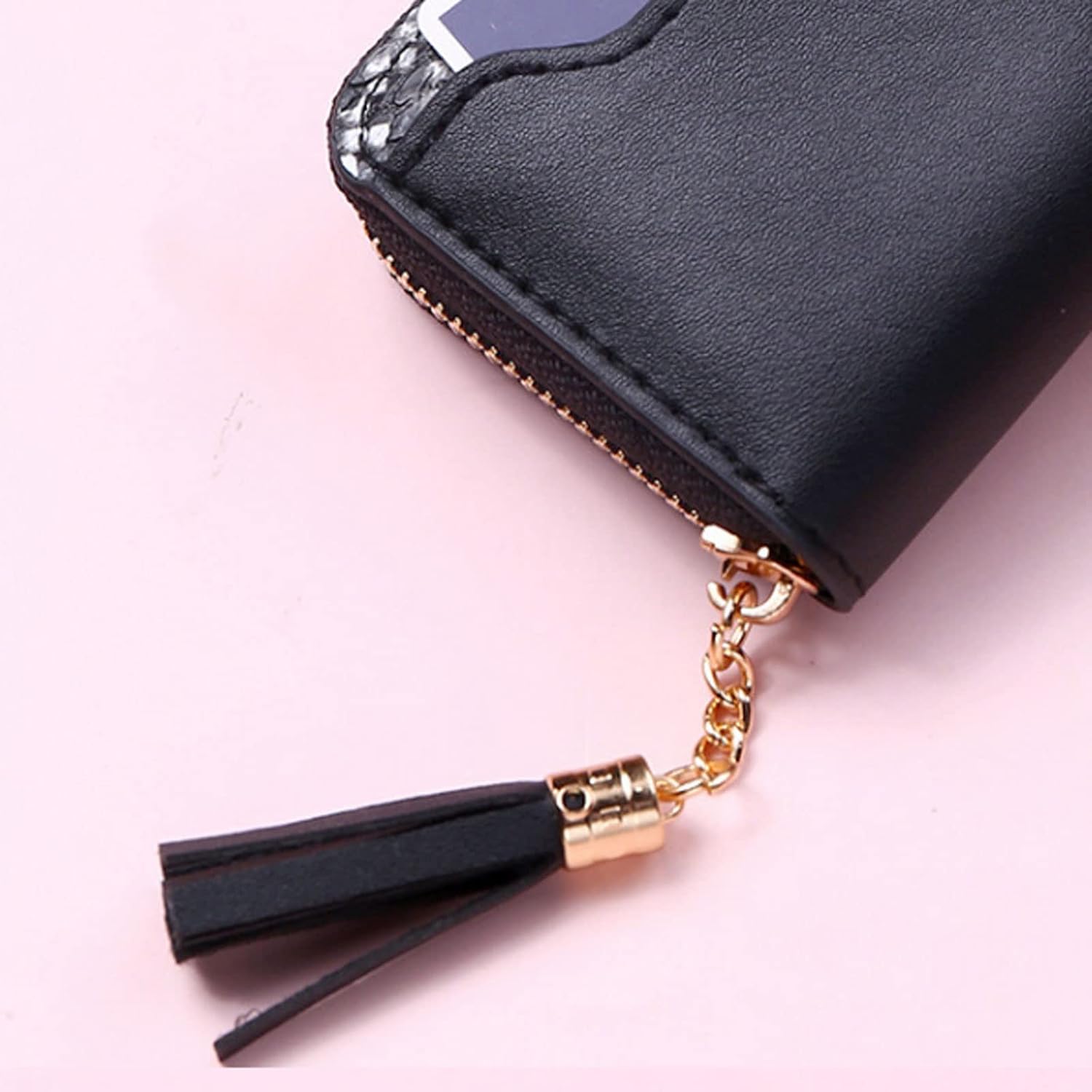 Purses for Women Fashion Card Holder Leather Credit Wallet Bag Zipper Credit/ID/Bank Case Coin Purse