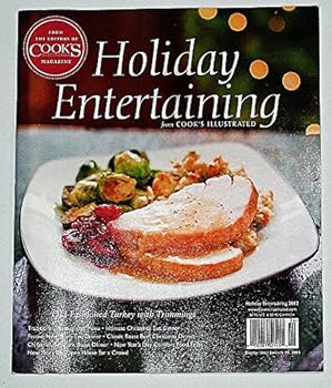 Paperback Cook's Illustrated Holiday Entertaining 2012 Book