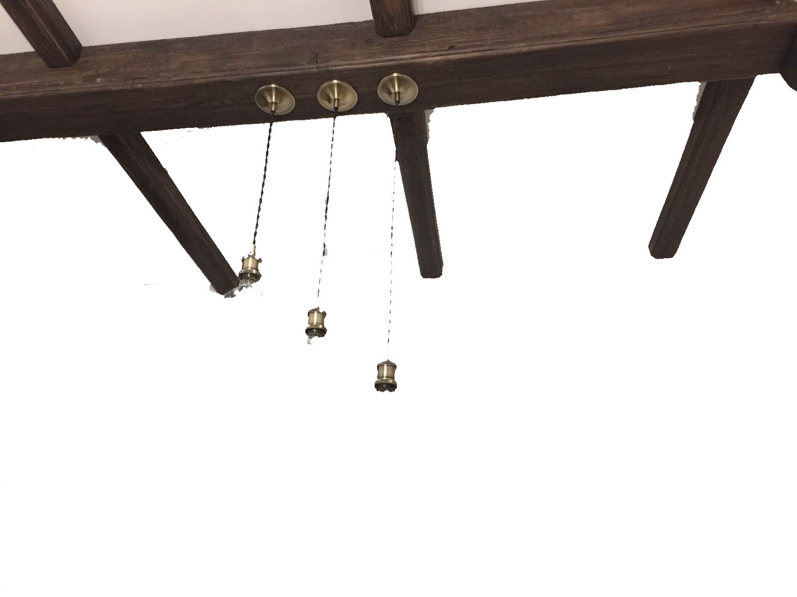 10 Viga Rustica Decorativa de Poliuretano Largo 260 Ancho 20 Alto 14 Nogal Oscuro. SE Puede MODIFICAR LA CANTIDAD.