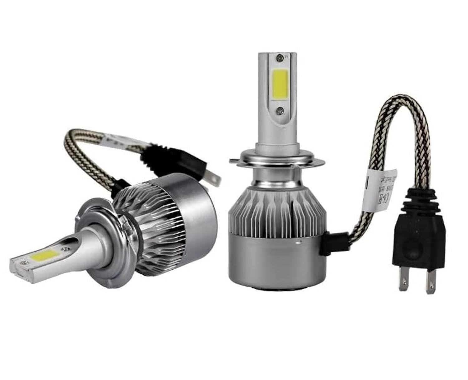 AOW Attractive Offer World C6 H-7 All in One Compact Design 36W/1800LM LED Headlight Conversion Kit High/Low Beam Bulb Driving Lamp (Pack of 2) for Pulsar 220 CC Dtsi-image-28