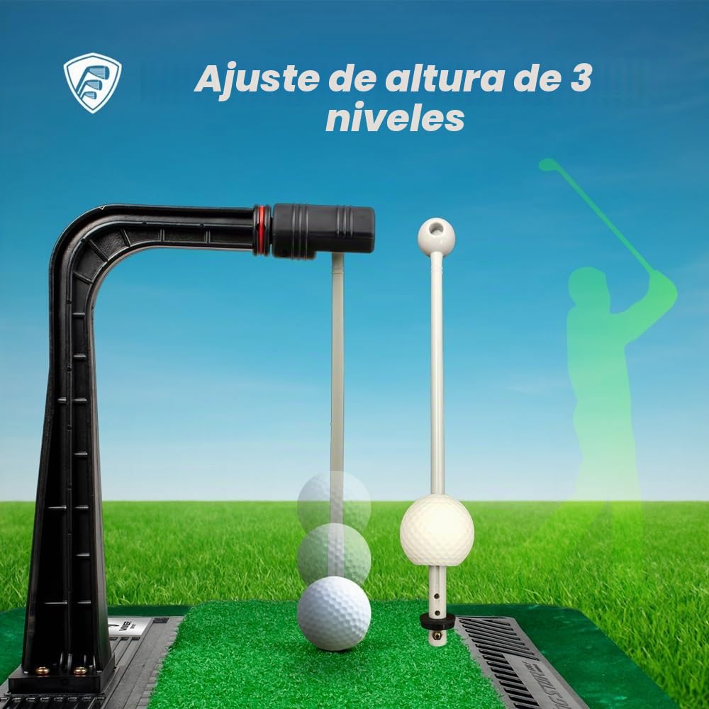 WINNER SPIRIT Real Swing 300 - Entrenador de swing y golpeo de