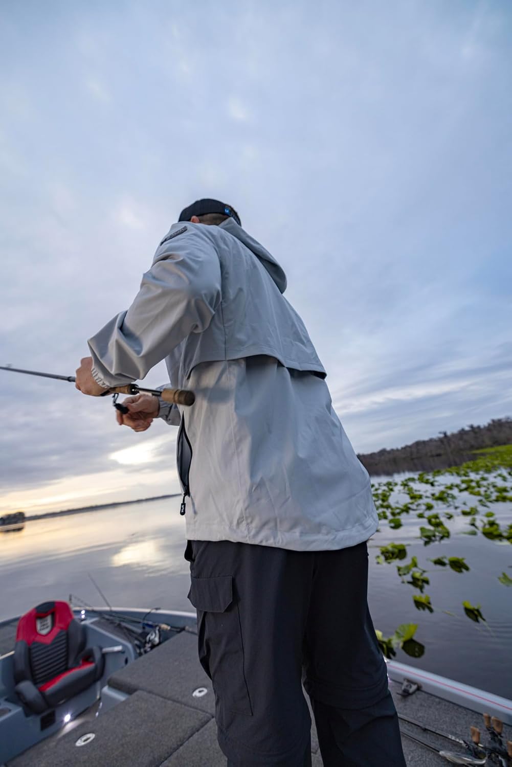 HUK - Men's Rover Jacket, Waterproof & Wind-Resistant Jacket with Hood for Men - Image 5