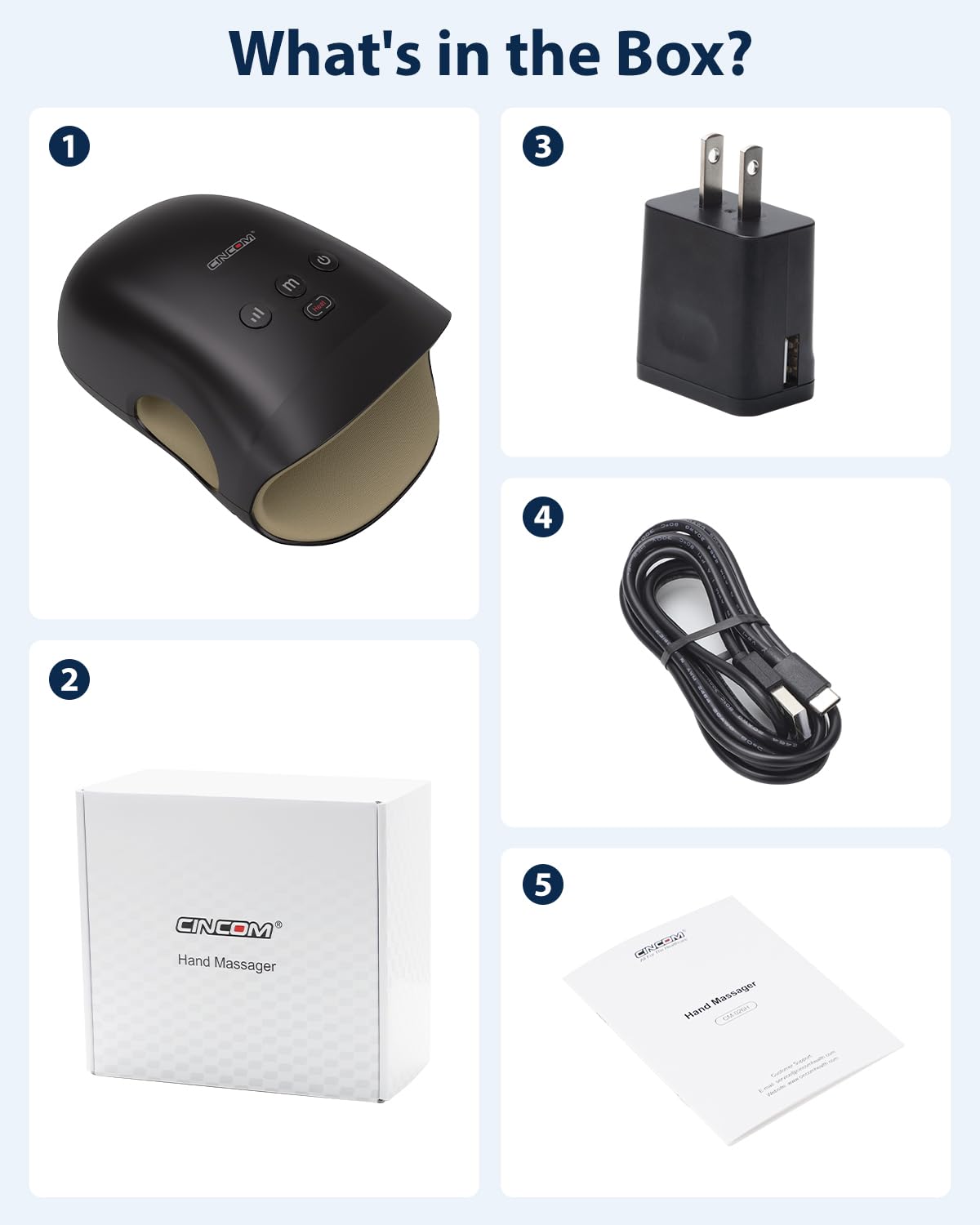 Sycom Cordless Hand Massage with Heat and Compression for Arthritis and Carpal Tunnel (Black) Sycom Cordless Hand Massage with Heat and Compression for Arthritis and Carpal Tunnel (Black)