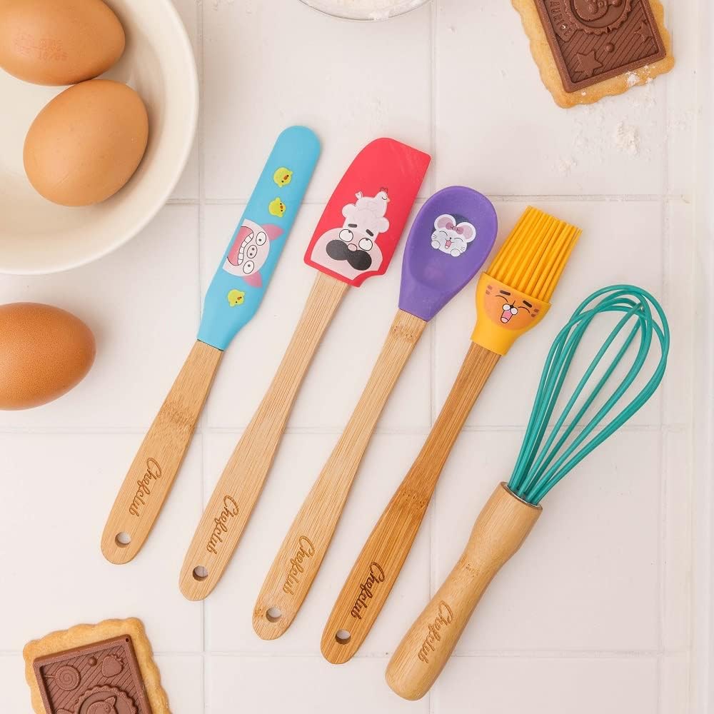 Chefclub Kids Ustensiles Silicone: Sécurité, Fun et Apprentissage Culinaire pour Enfants - Image secondaire