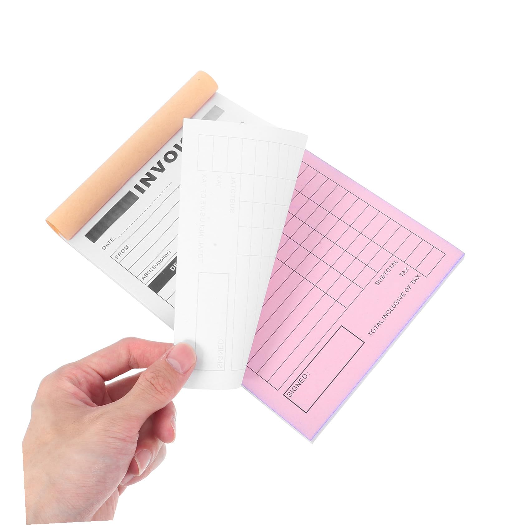 Carnet de Livraison Duplicata 5 Pièces en Papier pour Commandes