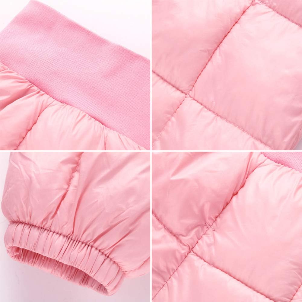 Happy Cherry Baby Boys Girls Elastic Windproof Down Pants Lightweight Warm Snow Pants